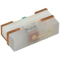 Osram Opto Semiconductors LAVH9F-Q1R2-24-0, FIREFLY 0402 SeriesAmber LED, 624 nm 1005(0402), Rectangle Lens