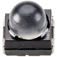 Osram Opto Semiconductors Opto LB T64G-V1CA-59, TOPLED Black Lens Series Blue LED, 470 nm PLCC 2, Dome Lens