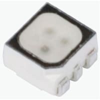 Osram Opto Semiconductors LRTB G6TG, MULTILED Series 3 RGB LED, 477 / 542 / 629 nm PLCC 6, Rectangle Lens