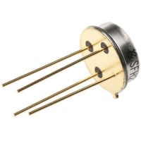 Osram Opto Semiconductors Opto SFH 221 IR + Visible Light Si Photodiode, 55 deg, Through-hole TO-5