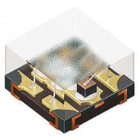 Osram Opto Semiconductors LRTB R48G, Multi CHIPLED Series 3 RGB LED, 476 / 538 / 627 nm 4-Pin, Square Lens