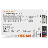 Osram Opto Semiconductors LED Driver, 45W, 100-700mA, LEDset + DIP sw