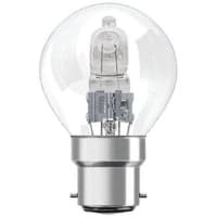 Osram Opto Semiconductors HALOGEN PRO CLASSIC 46 W Clear GLS Halogen Lamp BC / B22d, Candle, 240 V, 45mm