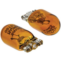 Osram Opto Semiconductors W2.1X9.5d Base Amber Automotive Incandescent Lamp, 12 V, 5 W