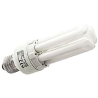 Osram Opto Semiconductors E27 Quad Tube Shape Retrofit Compact Fluor Lamp, 18 W, 4000K, Cool White Color Tone