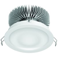 Osram Opto Semiconductors PUNCTOLED PUNCTOLED II 20 W LED Downlight, 220 to 240V, Dimmable, Warm White, 3000K