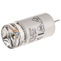 Osram Opto Semiconductors LED Capsule Lamp, 2.1 W, 20W Incandescent Equivalent, 140 lm, 2700K, G4 Warm White