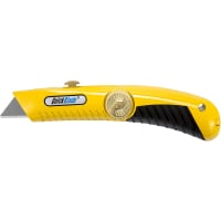 Pacific Handy Cutter (PHC) Utility Knife, Retractable Blade, Fits SB-92/SPS-92/HB-96, Metal, Yellow