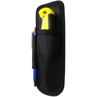 Pacific Handy Cutter (PHC) Universal Nylon Knife Holster, With Pen Loop, Clip-On, Black