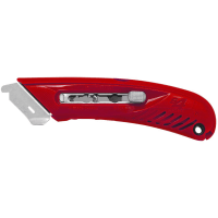 Pacific Handy Cutter (PHC) Safety Cutter, Fixed Metal Guard, Left Handed, SP-017 Blades, 5 Blade Storage