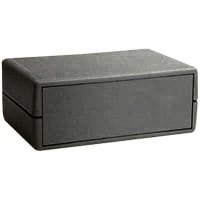 PacTec Enclosure, Electronic, ABS Plastic, 4.5 in. L x 3.1 in. W x 1.2 in. D, Black