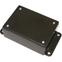 PacTec ENCLOSURE;ABS-94VO PLASTIC;UTILITY;BLACK;3.302X2.5X1.045IN