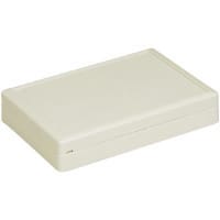 PacTec Enclosure, Box-Lid, Wallmount, ABS, PC Bone, 5.2x3.7x1In, WM Series