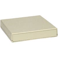 PacTec Enclosure, ABS Plastic, PC Bone, 9.500 in. L x 7.999 in. W x 1.500 in. H