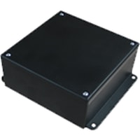 PacTec ENCLOSURE;ABS-94VO PLASTIC;UTILITY;BLACK;4.718X4.698X2.437IN