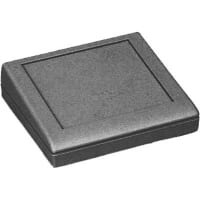 PacTec Panel, Slope, ABS-94HB, ABS-94HB, Black, 5.4 in., 5.4 in., 1.5 in.