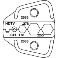 Paladin Tools DIE 1600 SERIES UNIVERSAL HDTV