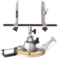 PanaVise Circuit Board Vice, 12 in W board max, tilt, turn & rotate base w/solder station