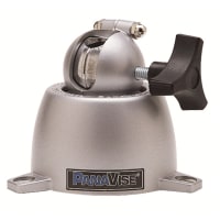 PanaVise Vise Base, accepts 5/8 in dia stem, tilt, turn & rotate features, mounting holes