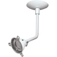 PanaVise SPEAKER MOUNT CEILING - 40 lb. Max wt. - WHITE 12" Post/60 Degree Bend