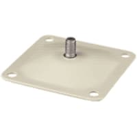 PanaVise CCTV SQUARE BASE 2.5" x 2.5" - WHITE