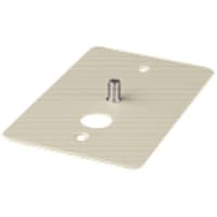 PanaVise CCTV J-BOX PLATE BASE - WHITE