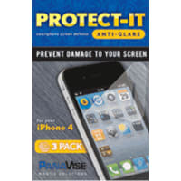 PanaVise iPhone 4 Anti-Glare Screen Protector (3 Pack)