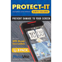 PanaVise HTC Droid Incredible Anti-Glare Screen Protector (3 Pack)