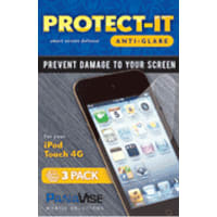 PanaVise iPod Touch 4G Anti-Glare Screen Protector (3 Pack)