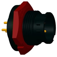 Amphenol LTW Technology Connector, STANDARD PANEL LOCK 3PIN M CONN M PIN