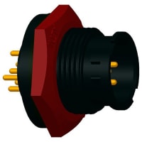 Amphenol LTW Technology Connector, STANDARD PANEL LOCK 6PIN M CONN M PIN