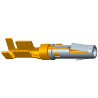 Amphenol LTW Technology Connector, STAMPING ASSEMBLY PIN 10A, F PIN, GP 03U", LOOSE 100