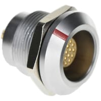 Amphenol LTW Technology Push Pull Connector, K-Series, size 1 Panel, 16-Pin, F to F-Pin, FLO Series