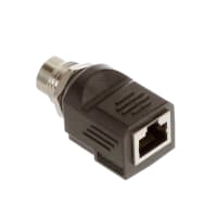 Amphenol LTW Technology Connector, M seriesADAPTOR, SHIELDEDM12 DCODE TO RJ45