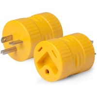 Park Power Rv Generator Adapter 20A Straight Blade Plug To 30A Rv Connector