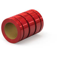 PBC Linear Linear Plain Bearing, Self-Lubricated, Snap ring retention, 0.50" ID, FL Series