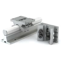 PBC Linear Double Roller Pillow Block, 1 in. shaft diameter, Rated 1910 lbs, DPB Series