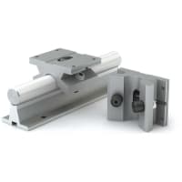 PBC Linear Single Roller Pillow Block, 3/4" Shaft Dia, 600 LBS Load Rating, SPB Series