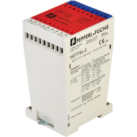 Pepperl+Fuchs Process Automation Switch Isolator, 2 Channel, 1 Form C, Output/Channel, 110-115VAC, 129200