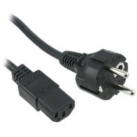 Phihong Power Cord 1.8, C13 to European Plug (CEE 7/7), 6 A, 250 V, AC30