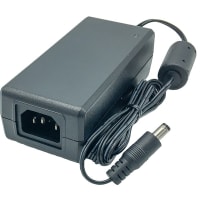 Phihong Power Supply, AC-DC, External, Desktop, C14, 65W, 12V@5A, 90-264V In