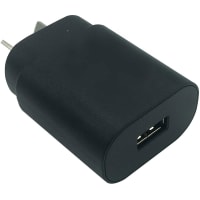 Phihong AC-DC Power Supply, AU/NZ Wall Mount to USB A Adaptor, 5V, 2.75W, AQ03S Series