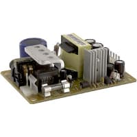 Phihong Power Supply, AC-DC, 5V, 5A, 90-264V In, Open Frame, Pnl Mnt, Embedded, 25W, PSA Series