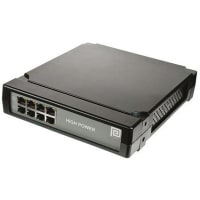 Phihong Power over Ethernet; 125W, 4 Port, Gigabit POE Midspan; POE125U Series