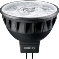 Philips LED Bulb MR16 6.3 Watts 3500 Kelvin 470 Lumens 12V AC Volts