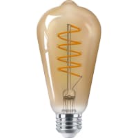 Philips LED Bulb ST19 6.5 Watts 2000 Kelvin 400 Lumens 120 Volts