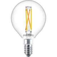 Philips LED Bulb G16.5 3.5 Watts 2700 WG Kelvin 350 Lumens 120 Volts