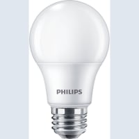 Philips LED Bulb, A19, 8.8 Watts, 2700 Kelvin, 800 Lumens, 120 Volts