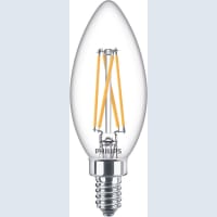 Philips LED Bulb, B11, 3.3 Watts, 5000 Kelvin, 300 Lumens, 120 Volts