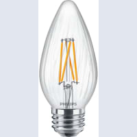 Philips LED Bulb, F15, 5.5 Watts, 2700 WG Kelvin, 500 Lumens, 120 Volts